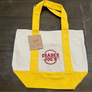 Trader Joe’s Mini Tote Bag yellow